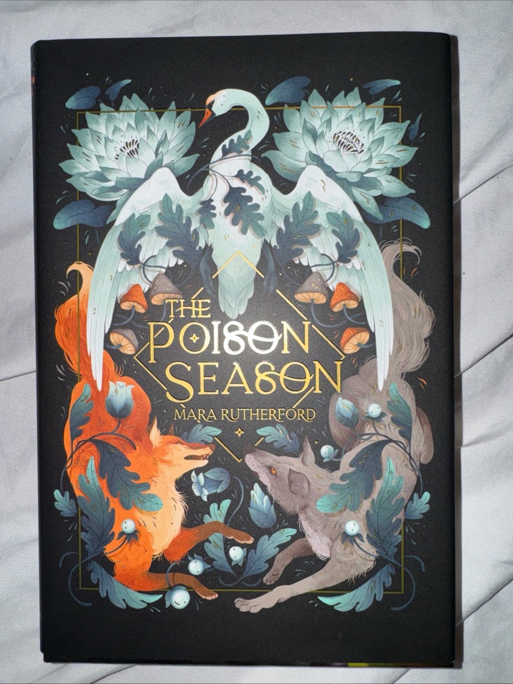 The Poison Season Signed by Mara Rutherford Owlcrate Exclusive first edition